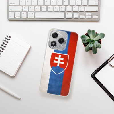 Silikonový obal iSaprio - Honor 400 Lite - Slovakia Flag