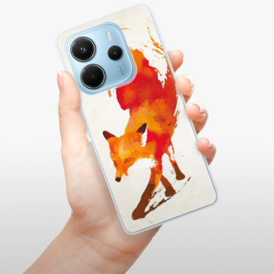Silikonový obal iSaprio - Xiaomi Redmi Note 14 4G - Fast Fox