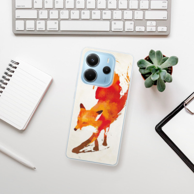 Silikonový obal iSaprio - Xiaomi Redmi Note 14 4G - Fast Fox