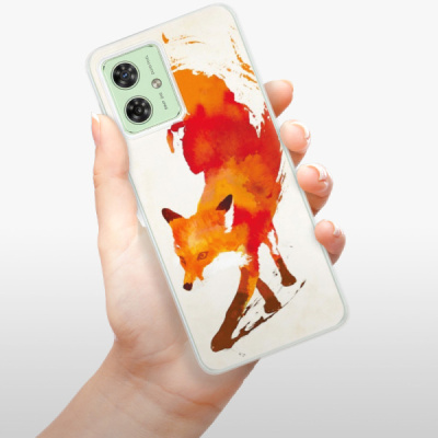 Silikonový obal iSaprio - Motorola Moto G54 5G - Fast Fox