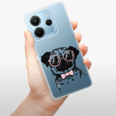 Silikonový obal iSaprio - Xiaomi Redmi Note 14 4G - The Pug