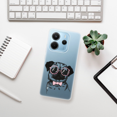 Silikonový obal iSaprio - Xiaomi Redmi Note 14 4G - The Pug