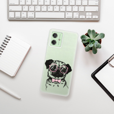 Silikonový obal iSaprio - Motorola Moto G54 5G - The Pug