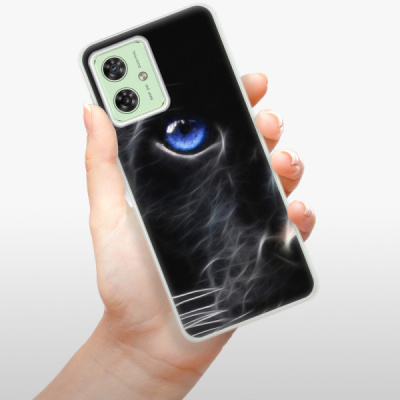 Silikonový obal iSaprio - Motorola Moto G54 5G - Black Puma