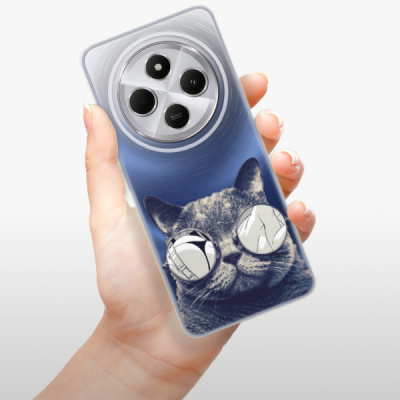 Silikonový obal iSaprio - Xiaomi Redmi 14C / Poco C75 - Crazy Cat 01