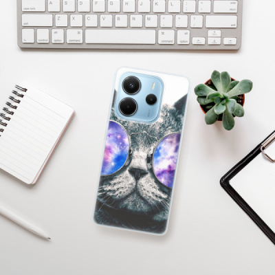 Silikonový obal iSaprio - Xiaomi Redmi Note 14 4G - Galaxy Cat