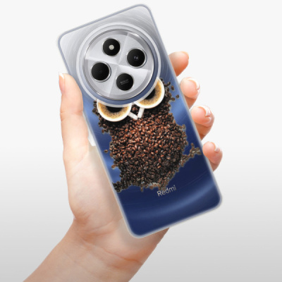 Silikonový obal iSaprio - Xiaomi Redmi 14C / Poco C75 - Owl And Coffee