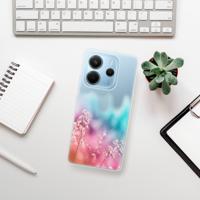 Silikonový obal iSaprio - Xiaomi Redmi Note 14 4G - Rainbow Grass