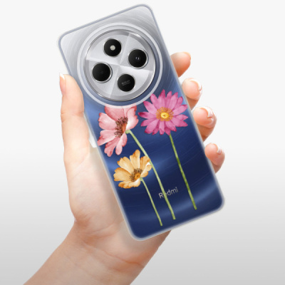 Silikonový obal iSaprio - Xiaomi Redmi 14C / Poco C75 - Three Flowers