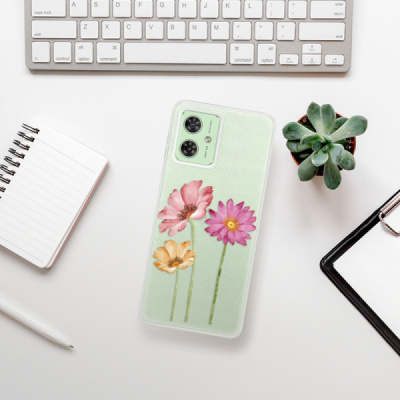 Silikonový obal iSaprio - Motorola Moto G54 5G - Three Flowers