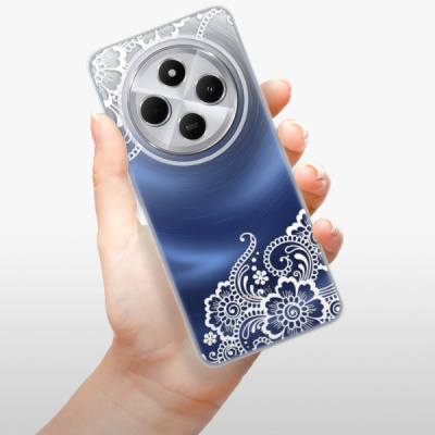 Silikonový obal iSaprio - Xiaomi Redmi 14C / Poco C75 - White Lace 02