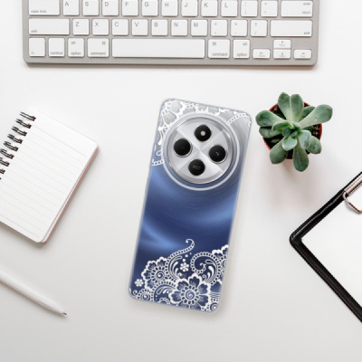 Silikonový obal iSaprio - Xiaomi Redmi 14C / Poco C75 - White Lace 02
