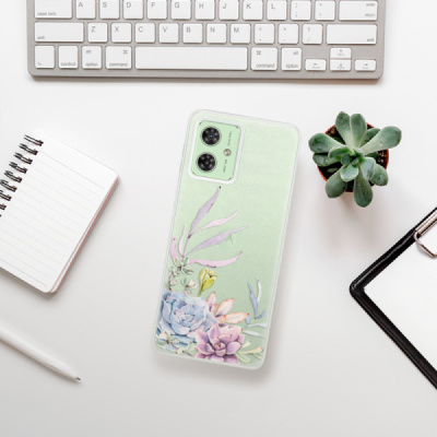 Silikonový obal iSaprio - Motorola Moto G54 5G - Succulent 01