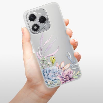 Silikonový obal iSaprio - Honor 400 Lite - Succulent 01
