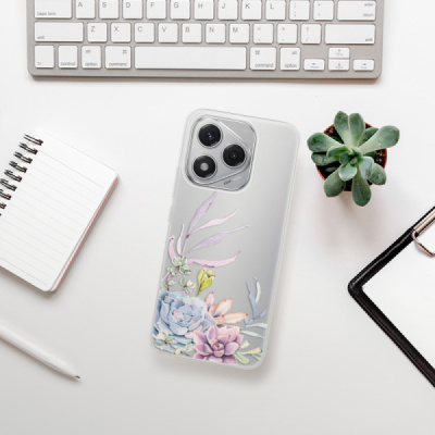 Silikonový obal iSaprio - Honor 400 Lite - Succulent 01