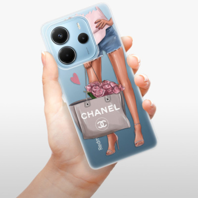 Silikonový obal iSaprio - Xiaomi Redmi Note 14 4G - Fashion Bag