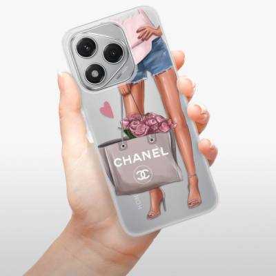 Silikonový obal iSaprio - Honor 400 Lite - Fashion Bag