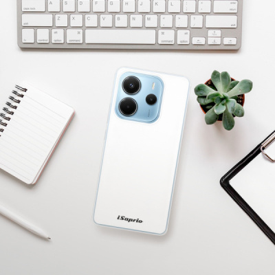 Silikonový obal iSaprio - Xiaomi Redmi Note 14 4G - 4Pure bílý