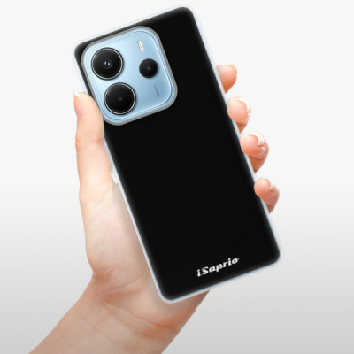 Silikonový obal iSaprio - Xiaomi Redmi Note 14 4G - 4Pure černý