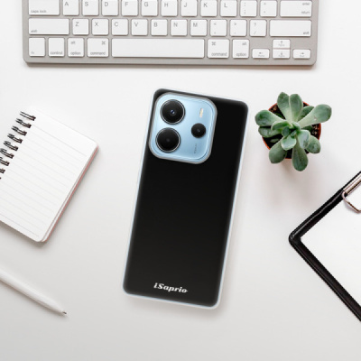 Silikonový obal iSaprio - Xiaomi Redmi Note 14 4G - 4Pure černý