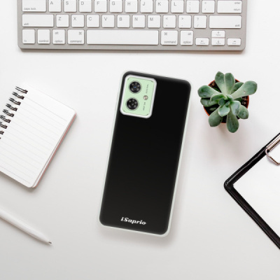 Silikonový obal iSaprio - Motorola Moto G54 5G - 4Pure černý