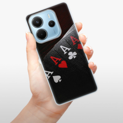Silikonový obal iSaprio - Xiaomi Redmi Note 14 4G - Poker