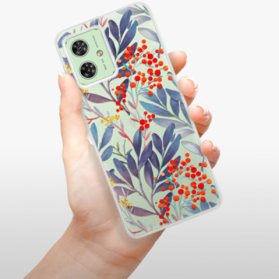 Silikonový obal iSaprio - Motorola Moto G54 5G - Rowanberry