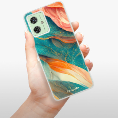 Silikonový obal iSaprio - Motorola Moto G54 5G - Abstract Marble