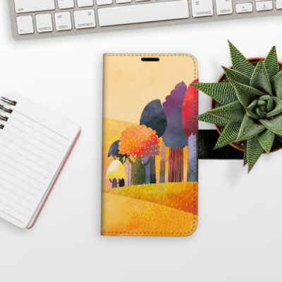 Flip pouzdro iSaprio na mobil Honor 400 Lite - Autumn Forest s kapsičkami na karty
