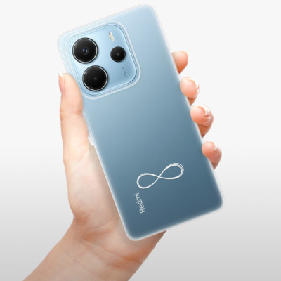 Silikonový obal iSaprio - Xiaomi Redmi Note 14 4G - čiré - Infinity