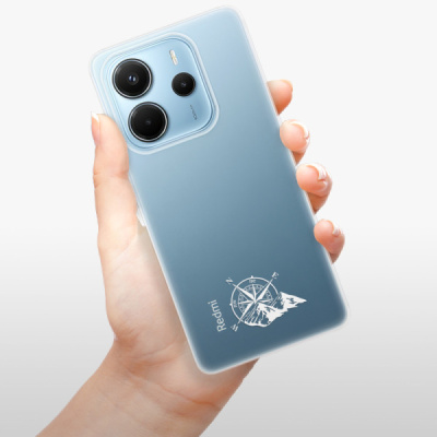 Silikonový obal iSaprio - Xiaomi Redmi Note 14 4G - čiré - Explore - výprodej