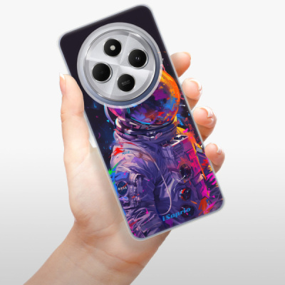 Silikonový obal iSaprio - Xiaomi Redmi 14C / Poco C75 - Neon Astronaut