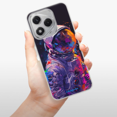 Silikonový obal iSaprio - Honor 400 Lite - Neon Astronaut