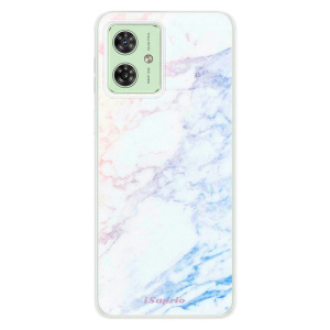Silikonový obal iSaprio - Motorola Moto G54 5G - Raibow Marble 10