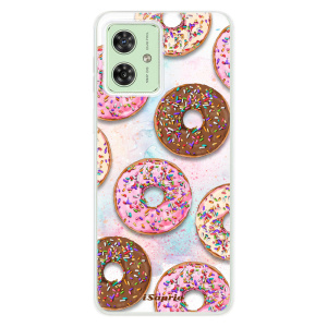 Silikonový obal iSaprio - Motorola Moto G54 5G - Donuts 11