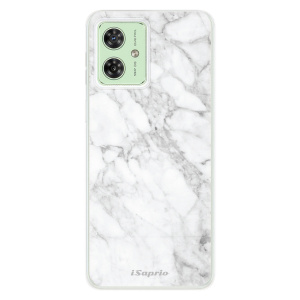 Silikonový obal iSaprio - Motorola Moto G54 5G - SilverMarble 14