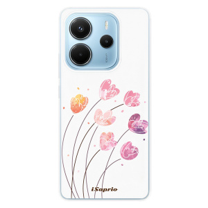 Silikonový obal iSaprio - Xiaomi Redmi Note 14 4G - Flowers 14