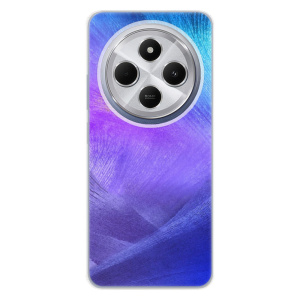 Silikonový obal iSaprio - Xiaomi Redmi 14C / Poco C75 - Purple Feathers
