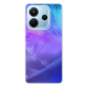Silikonový obal iSaprio - Xiaomi Redmi Note 14 4G - Purple Feathers