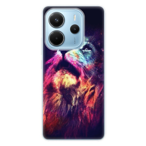 Silikonový obal iSaprio - Xiaomi Redmi Note 14 4G - Lion in Colors