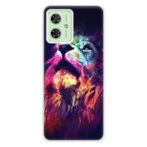Silikonový obal iSaprio - Motorola Moto G54 5G - Lion in Colors