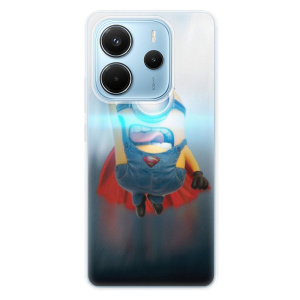 Silikonový obal iSaprio - Xiaomi Redmi Note 14 4G - Mimons Superman 02
