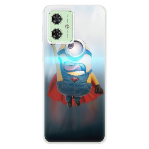 Silikonový obal iSaprio - Motorola Moto G54 5G - Mimons Superman 02