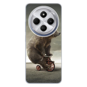Silikonový obal iSaprio - Xiaomi Redmi 14C / Poco C75 - Bear 01