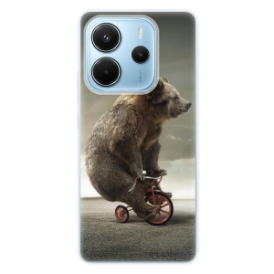 Silikonový obal iSaprio - Xiaomi Redmi Note 14 4G - Bear 01