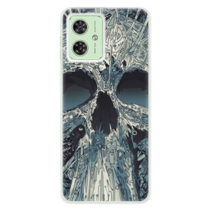 Silikonový obal iSaprio - Motorola Moto G54 5G - Abstract Skull