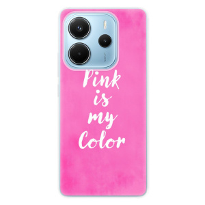Silikonový obal iSaprio - Xiaomi Redmi Note 14 4G - Pink is my color