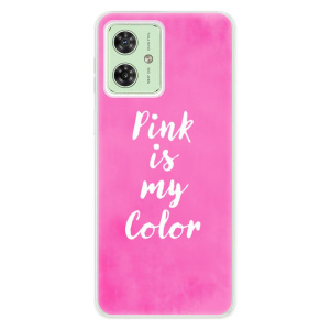 Silikonový obal iSaprio - Motorola Moto G54 5G - Pink is my color