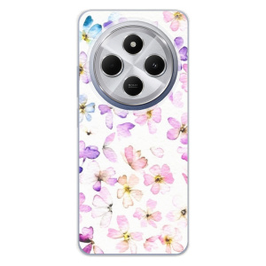 Silikonový obal iSaprio - Xiaomi Redmi 14C / Poco C75 - Wildflowers