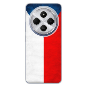 Silikonový obal iSaprio - Xiaomi Redmi 14C / Poco C75 - Czech Flag
